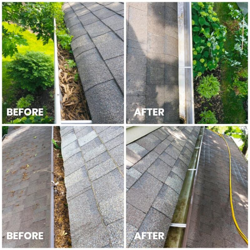 Gutter Cleaning Services - Hoffman Exterior Cleaning - Call (618) 910-1151